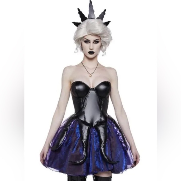 “Ursula” Halloween Costume New size small bundle - Picture 2 of 4